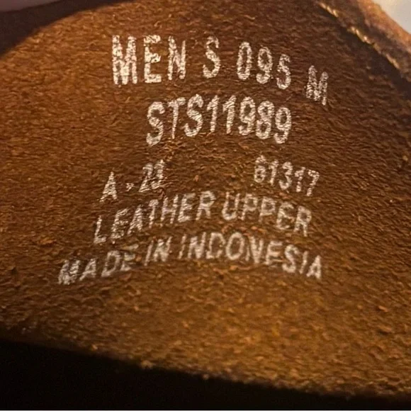 Sperry Brown Moccasin-Style Leather Loafers - Picture 5 of 6